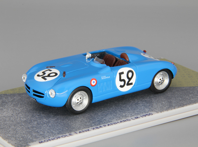 PANHARD Monopole Tank X84 #52 Winner Coupe Bienale Le Mans (1950), blue