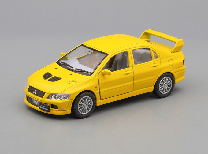 MITSUBISHI Lancer Evolution VII, yellow