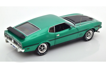 FORD Mustang Mach 1 (1971), green metallic matt black