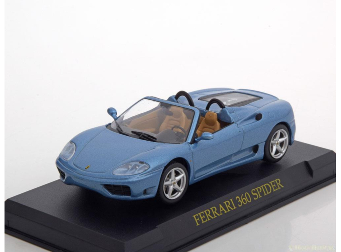 FERRARI 360 Spider, light blue-metallic
