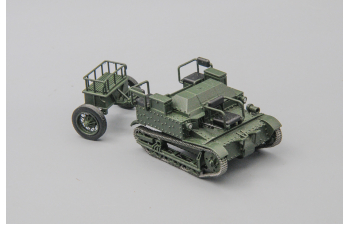 Танкетка Т-27, арт. тягач с передком (три места для расчета)