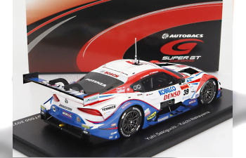 TOYOTA Supra Gr Team Sard №39 Gt500 Class Super Gt (2022) Y.Sekiguchi - Y.Nakayama, White Blue Red