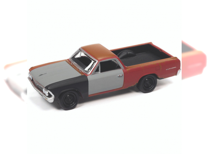 CHEVROLET El Camino *Work in Progress* (1966), brown/grey/black