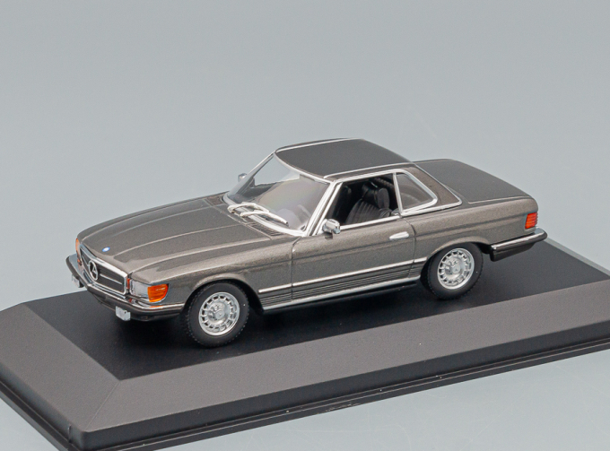 MERCEDES-BENZ 350 SL R107 with Hardtop (1974), dark grey-metallic