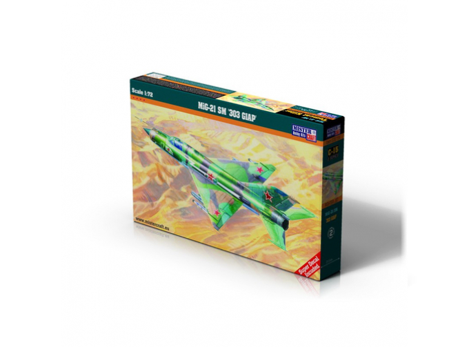 Сборная модель Самолет MiG-21SM 303 CAD'