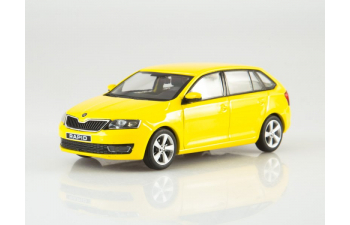 SKODA Rapid Spaceback (2014), yellow