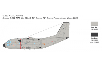 Сборная модель Самолет C-27J SPARTAN / G.222