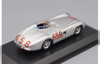 MERCEDES-BENZ 300 SLR No.658 Mille Miglia Juan Manuel Fangio (1955), silver