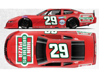 Chevrolet Late Model #29 Kevin Harvick *Hunt Brothers Pizza*, red/white/green 2025