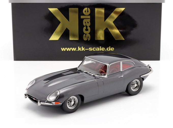 JAGUAR E-Type Coupe Series 1 (руль слева) 1961 серый металлик