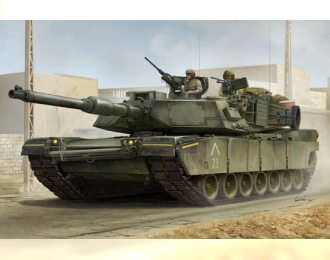 Сборная модель американский танк М1А1 AIM MBT