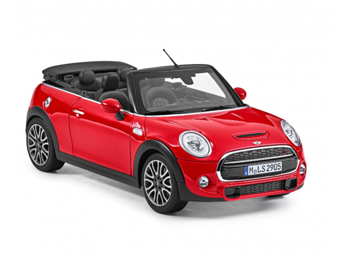 MINI Cooper S Cabrio F57 (2016), chili red