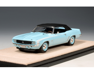 CHEVROLET Camaro RS SS Convertible (закрытый) (1969), Carolina Blue