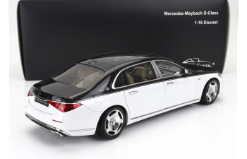 MERCEDES-BENZ S-class S600 V12 Biturbo Maybach (2021), White Black