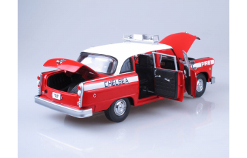 CHECKER A11 Chelsea Fire Engine (1981), red