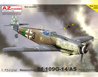 Сборная модель Самолет Bf 109G-14/AS „Reich Defence“