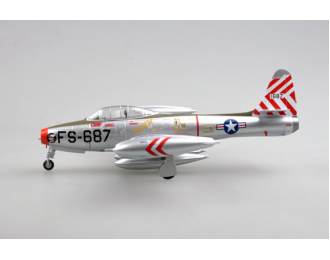 Republic F-84E Thunderjet Display Model USAF 49th FBW 9th FBS Sandy Taegu, South Korea 1951