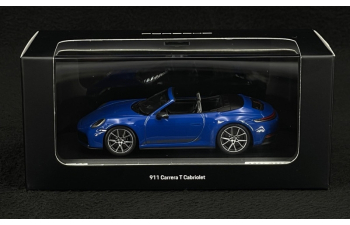 PORSCHE 911 (992 II) Carrera T Cabriolet (2024), Lugano blue