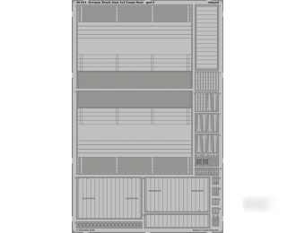 Фототравление для German Truck 3ton 4x2 Cargo floor