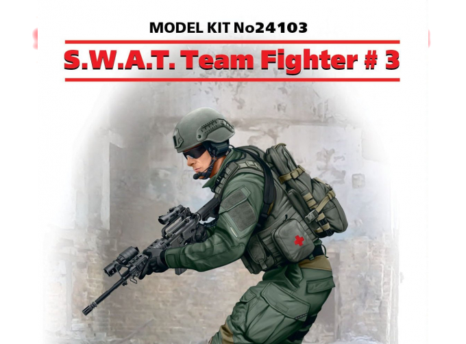 Сборная модель S.W.A.T. Team Fighter