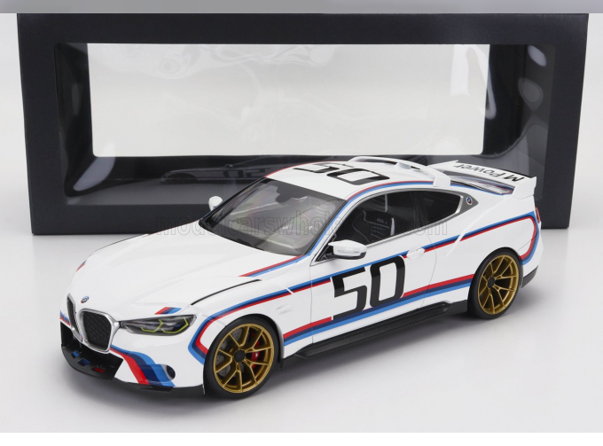 BMW 3.0 Csl Coupe Team Bmw Motorsport №50 Jahre M Power (2022), White