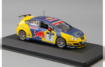 SEAT Leon WTCC Jordi Gene WTCC Curitiba Brasil #9 (2006), yellow / blue