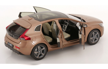 VOLVO V40 (2016), light brown-metallic