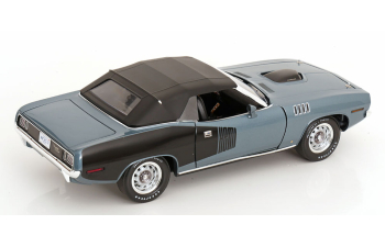 PLYMOUTH Hemi Cuda Convertible Winchester (1971), gray / blue