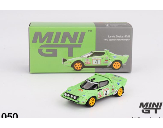 LANCIA Stratos HF #4 Spanish Rally Champion 1979, green