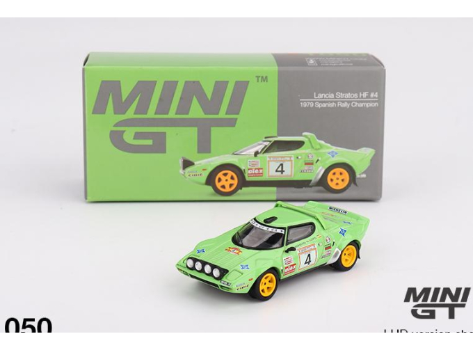 LANCIA Stratos HF #4 Spanish Rally Champion 1979, green