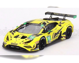 LAMBORGHINI Huracan Gt3 Evo2 Team Iron Lynx №19 Imsa 24h Daytona (2023) C.Schiavoni - R.Ineichen - F.perera - R.Giammaria, Yellow