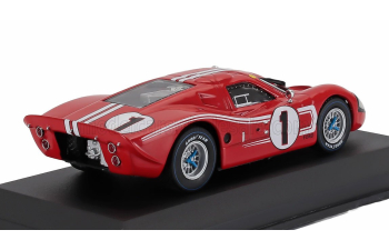 FORD Gt40 Mkiv 7.0l V8 Team Shelby American Inc. №1 Winner 24h Le Mans Anthony Joseph Foyt - D.Gurney (1967), Red White