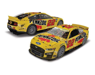 FORD Mustang #22 Joey Logano *Pennzoil* Elite Las Vegas Win, yellow/red 2022