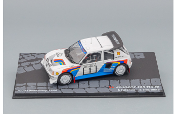 PEUGEOT 205 T16 E2 #1 T.Salonen - S.Harjanne, white