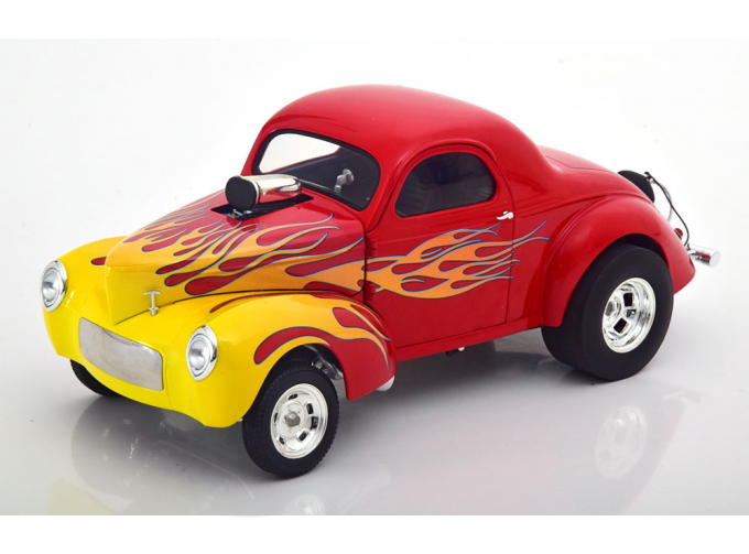 WILLYS Gasser (1941), rot/gelb