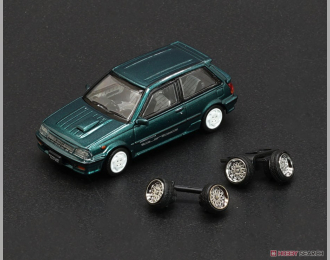 TOYOTA Starlet Turbo S EP71 (1988), green