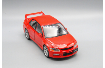 MITSUBISHI Lancer Evolution IX, красный, 20 см.