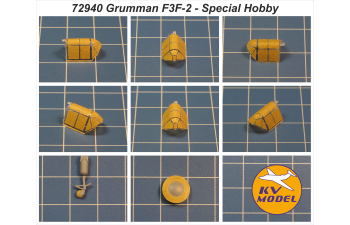 Маска окрасочная Grumman F3F-2/F-3 Biplane Fighter (Special Hobby #72106, #72109) + маски на диски и колеса