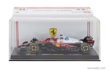 FERRARI - F1 SF-25 TEAM SCUDERIA FERRARI HP N 16 MONZA ITALY GP 2025 CHARLES LECLERC - NIKI LAUDA 50th ANNIVERSARY WORLD CHAMPION - WITH PILOT AND SHOWCASE