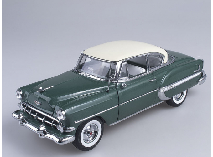 CHEVROLET Bel Air Hard Top Coupe (1954), green metallic