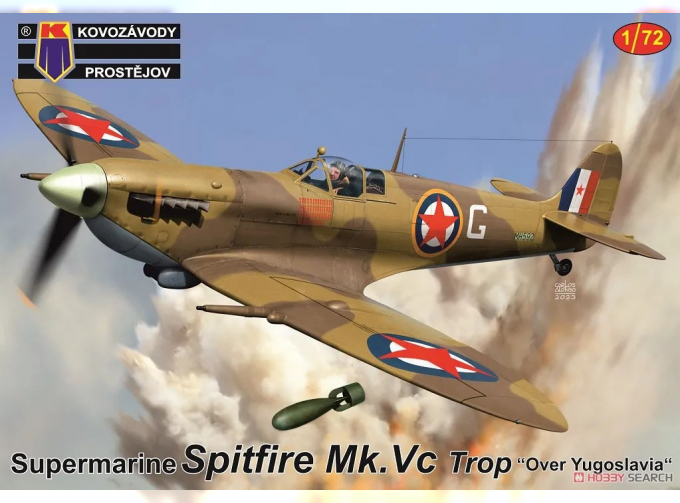 Сборная модель Spitfire Mk.Vc "Over Yugoslavia"