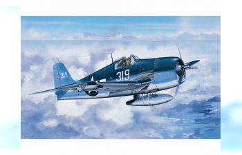 Сборная модель Американский палубный истребитель Grumman F6F-3N Hellcat