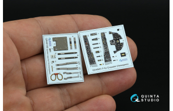 3D Декаль интерьера кабины F-8J Crusader (Hasegawa/Hobby 2000)