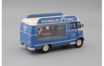 MERCEDES-BENZ L319 Bella, blue / beige