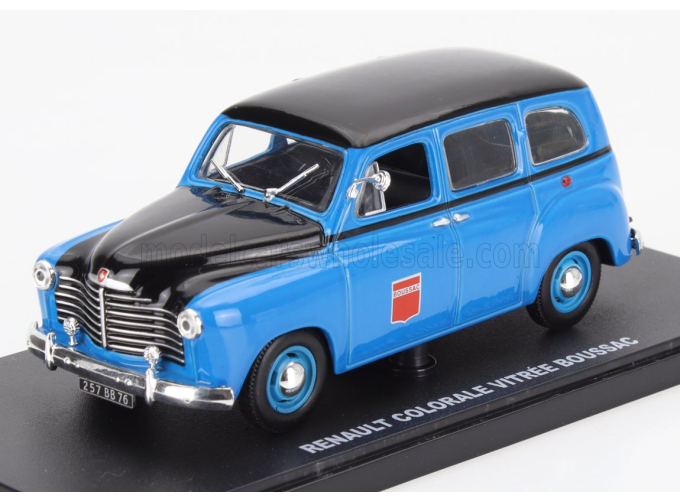 RENAULT Colorale Vitree Boussac (1950), Blue Black