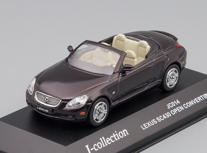 LEXUS SC430 Open Convertible, blakish red