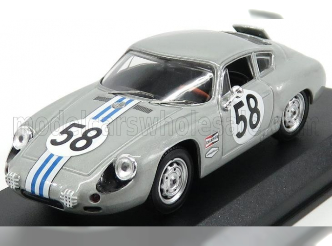 PORSCHE 356b Carrera Abarth Gtl №58 12h Sebring (1963) Cassel - Sesslar, Grey