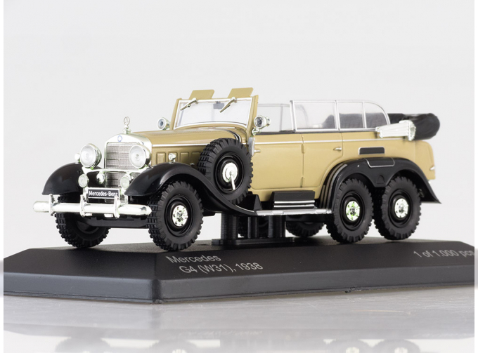 MERCEDES-BENZ G4 W31 (1938), dark creme / black