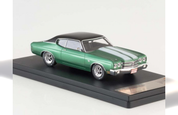 CHEVROLET Chevelle SS (1970), metallic green / black