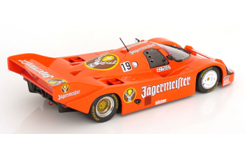 PORSCHE 956K "Jägermeister" #19 Winner 1000km Imola Hans-Joachim Stuck / Stefan Bellof (1984), orange